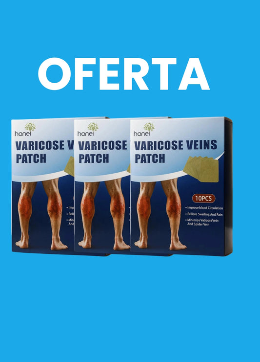PARCHES ANTIVARICES 3 CAJAS POR Q185 MAS ENVIO GRATIS