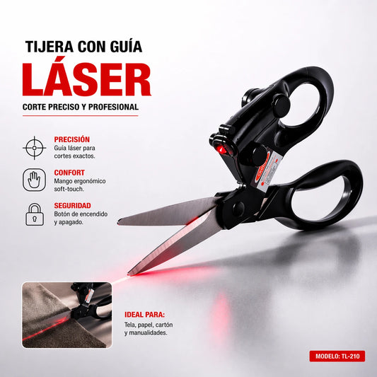 TIJERAS CON GUIA LASER
