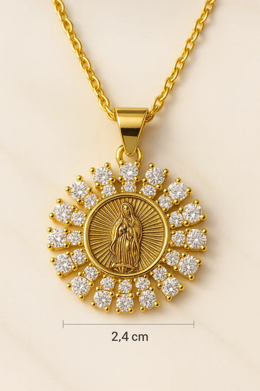 COLLAR D DE LA VIRGEN DE GUADALUPE 🙏🏻
